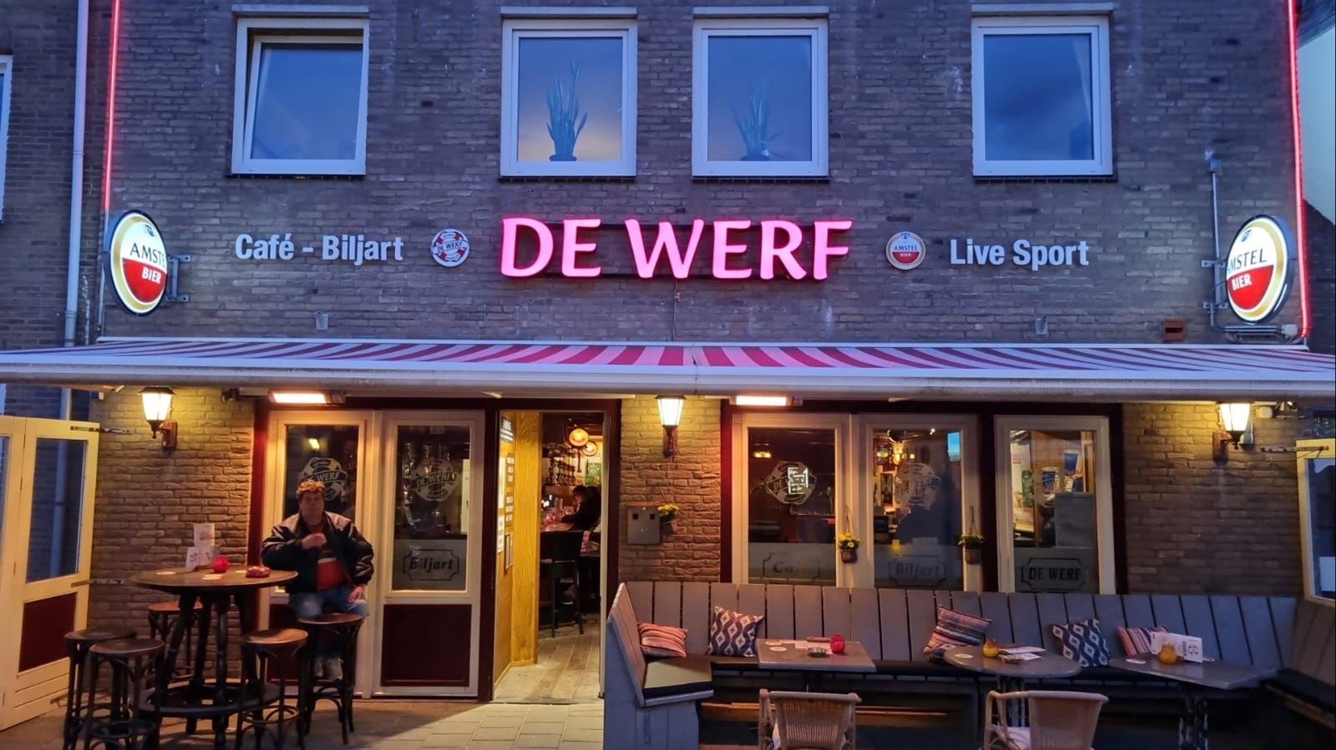 Café de Werf banner